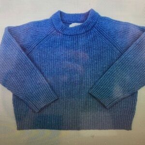 Cozy Blue Kids Sweater